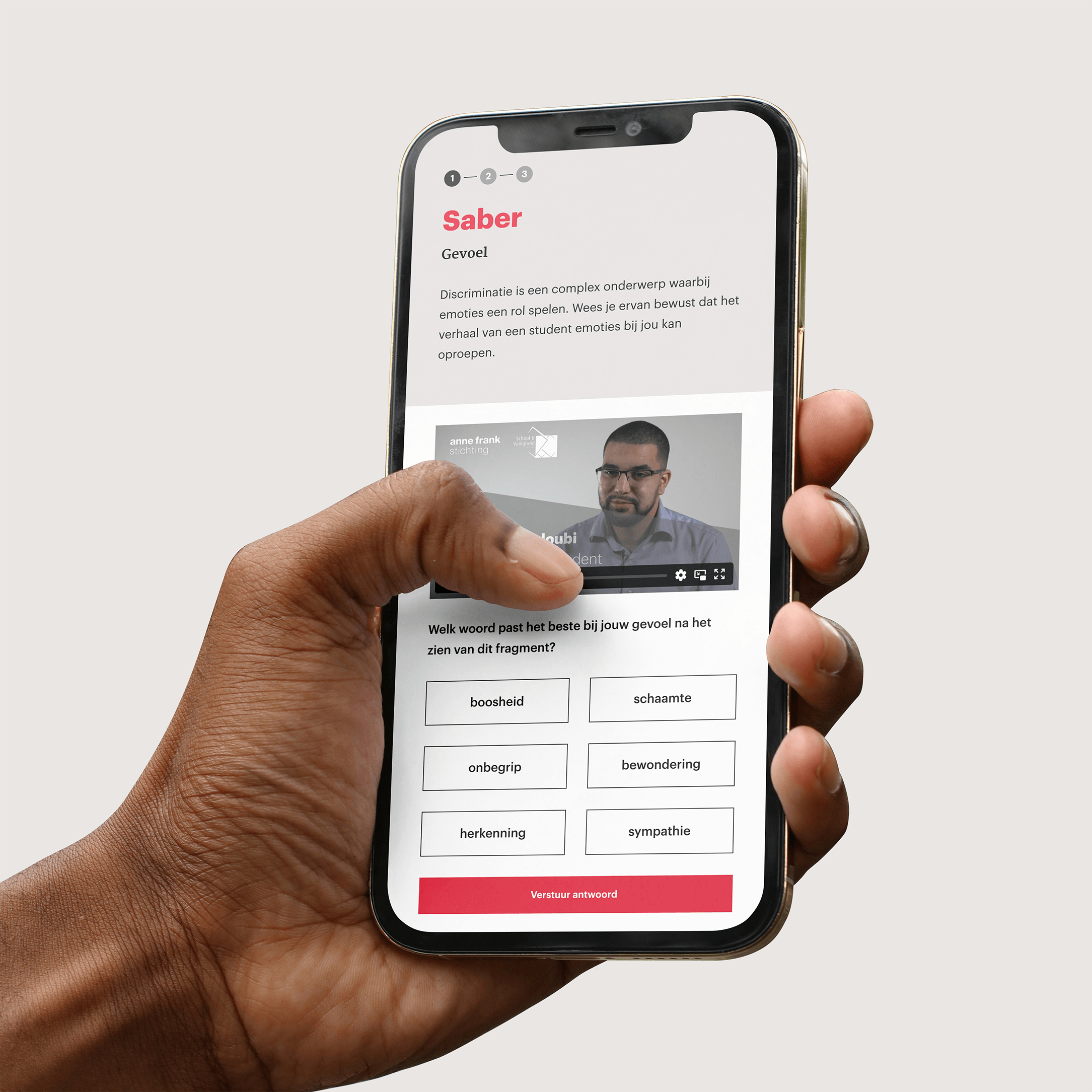 AnneFrank-mockup iPhone